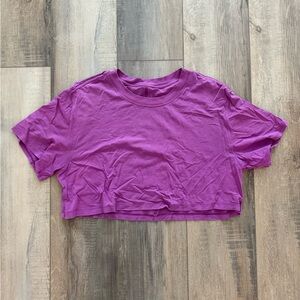 Lululemon all yours cropped tshirt